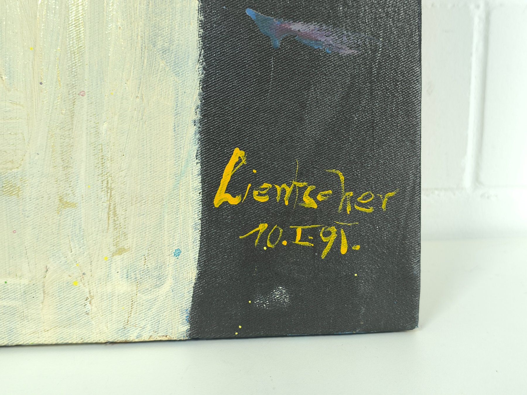 Foto & Immagini: Original Gemälde "Der Krankenchor" von Helmut Lientscher – Usato da Rüti ZH venduto da Restwert_Rueti_ZH 1