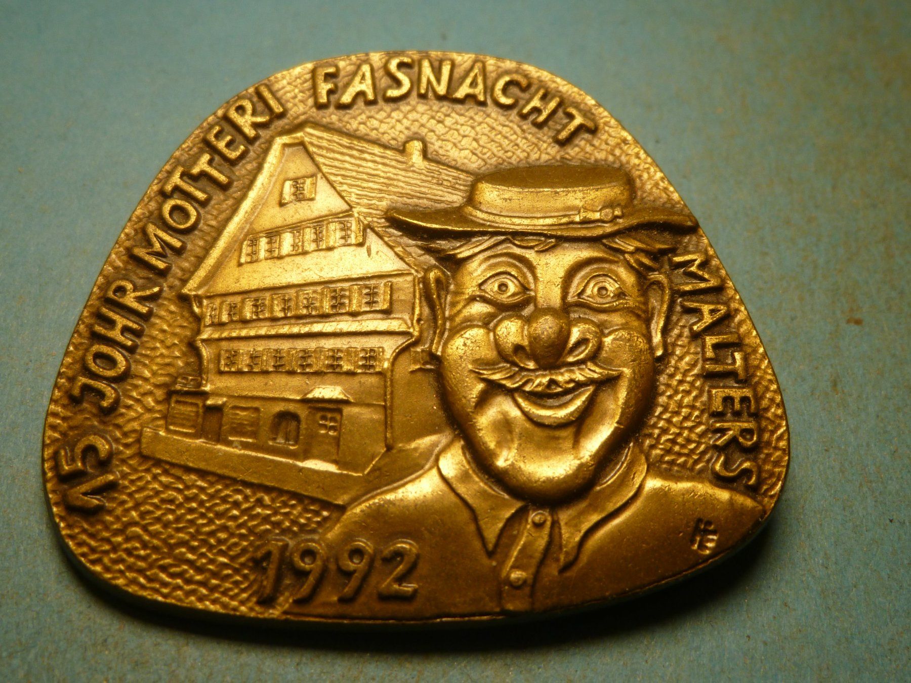 Placchette & Badge: MALTERS 1992 MESSING – Usato da Ried (Muotathal) venduto da Mandarin02