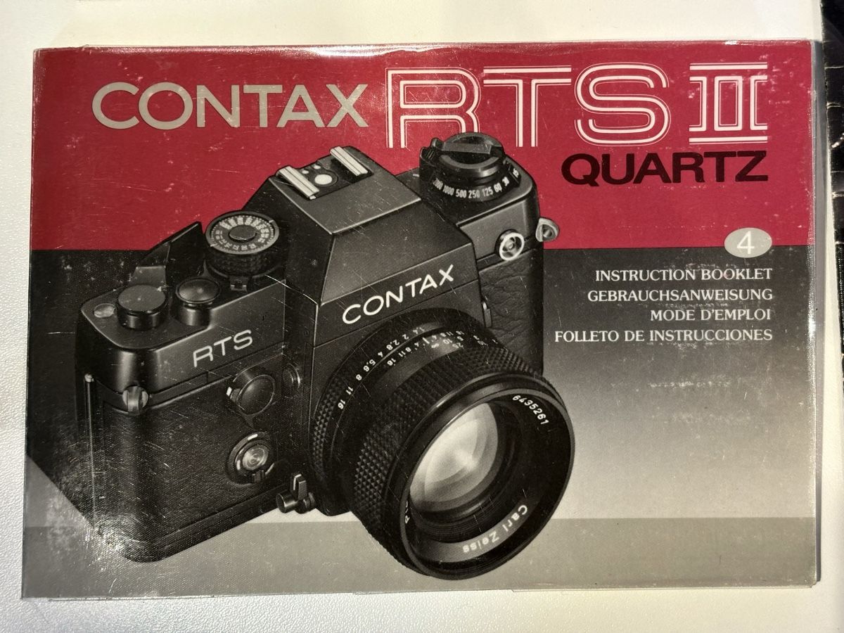 Contax Fotocamera: CONTAX RTS II, OVP – Nuovo (secondo la descrizione) da Zürich venduto da hb_zF3 5