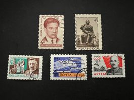 Russia USSR 1963 SC 2838/2823/2756/2783 gest. (E155)