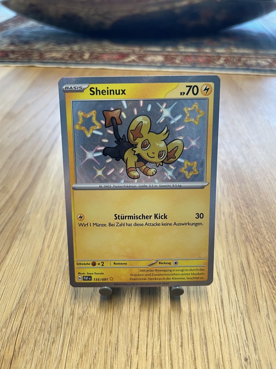 Pokémon Carte collezionabili: Sheinux 135 shiny - DE – Nuovo (secondo la descrizione) da Thalwil venduto da Sermet1907