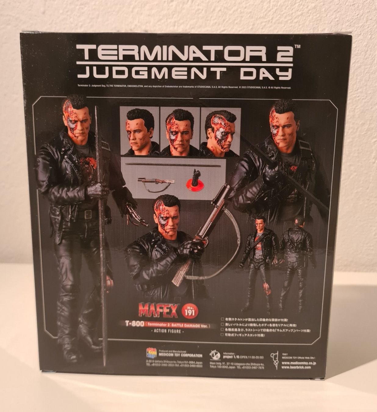 Medicom Toy Statuette: The Terminator 2: Judgment Day  T-800 MAFEX Figur – Nuovo e nell'imballaggio originale da Rüttenen venduto da Loier0