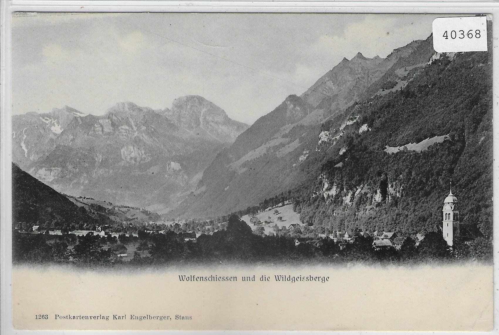 Cartoline postali: Wolfenschiessen und die Wildgeissberge – Usato da Ettingen venduto da Kartenplanet