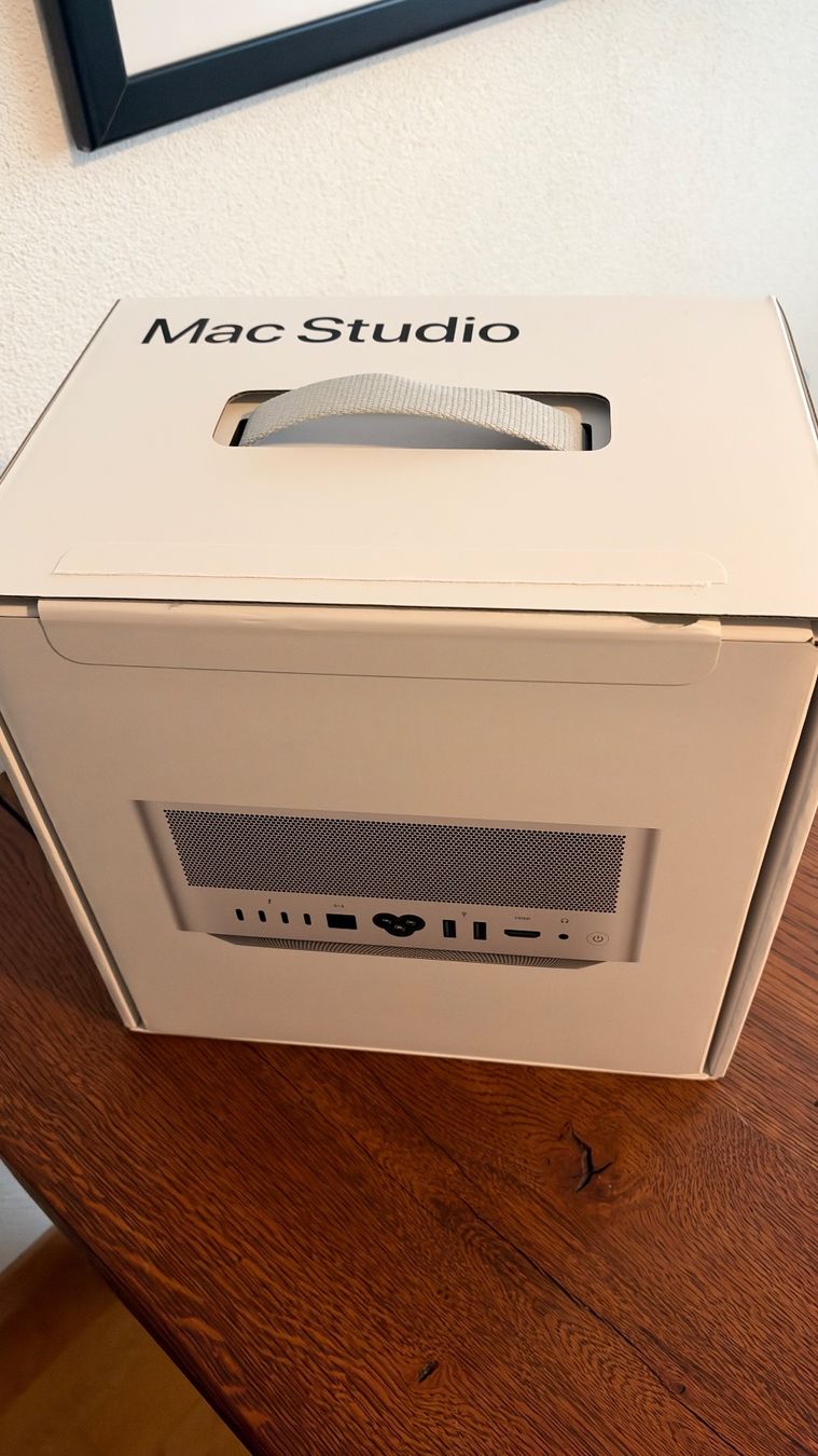 Apple PCs: Apple Mac Studio M4 Max, 64GB RAM, 2TB Speicher – Gebraucht aus Wallisellen von Sgghet 2