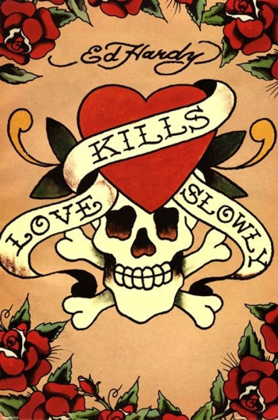 Foto & Immagini: Poster Ed Hardy – Nuovo (secondo la descrizione) da Schwyz venduto da rs-trend