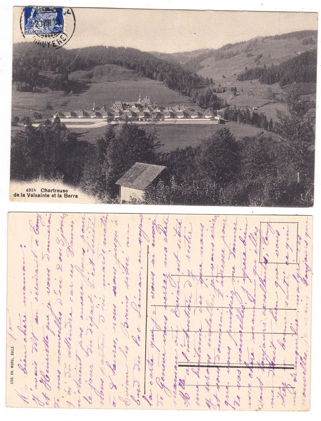Cartes postales: Chartreuse de la Valsainte – D'occasion à La Tour-de-Peilz par amjust