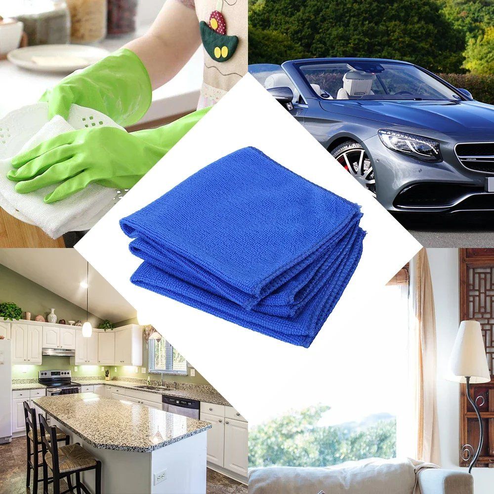 Tovaglioli: 20 Chiffons Microfibre 30x30cm Bleu 20 Mikrofasertücher – Nuovo e nell'imballaggio originale da Delémont venduto da abonprix 8
