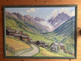 Gemälde von 1938 Lötschental