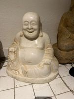Glücks Buddha 18Jh. weisser Marmor