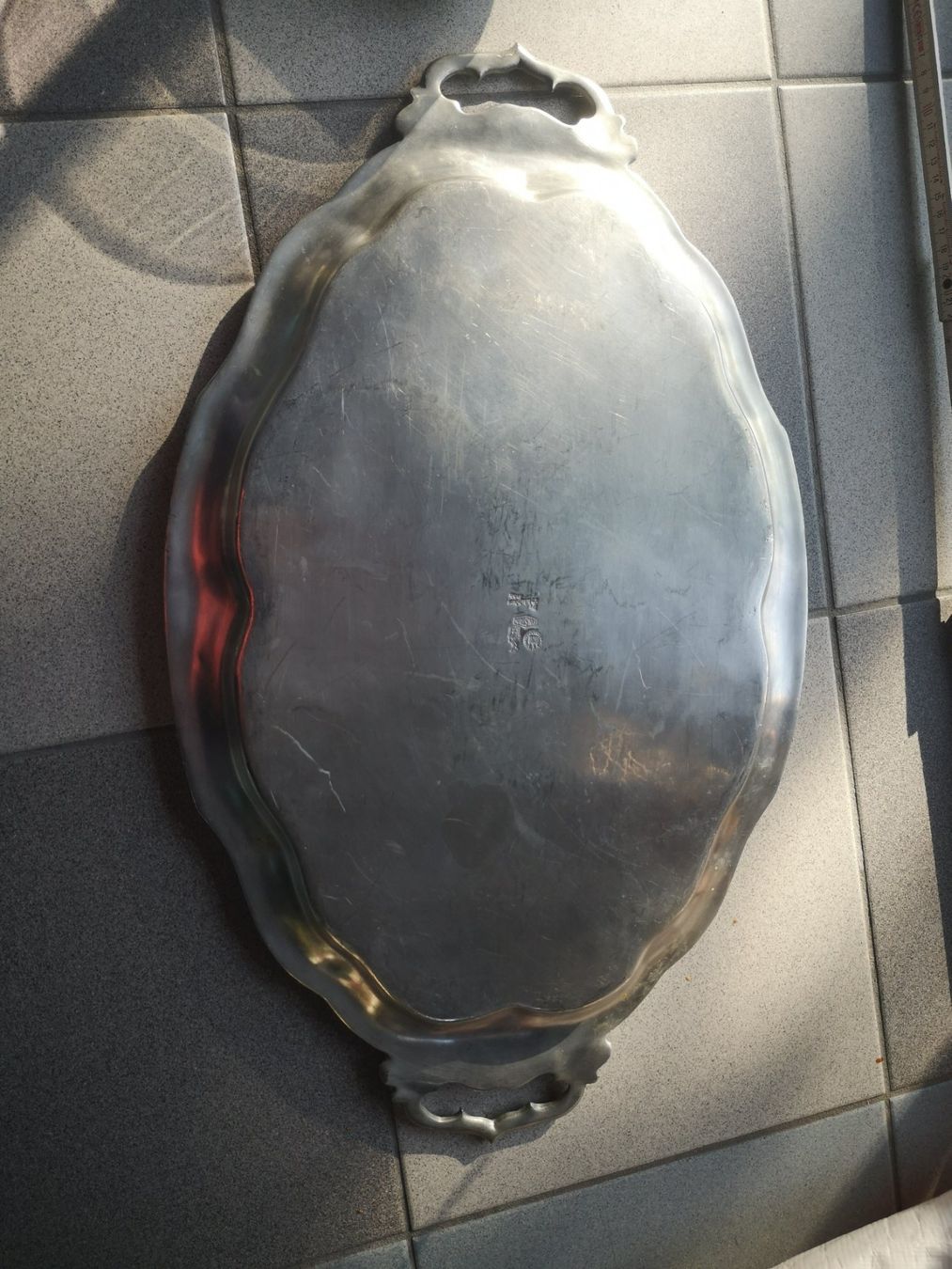 Piatti di portata: plat en étain – Usato da Boudry venduto da Philippe5161 1