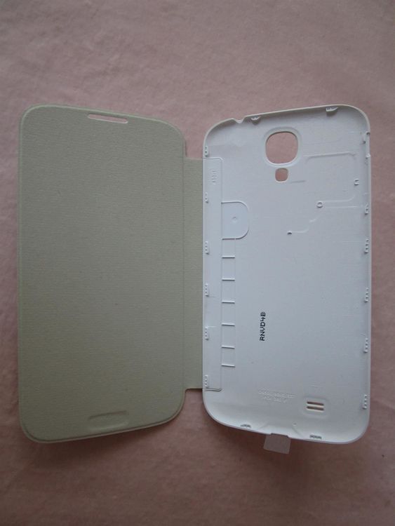 Samsung Cover & Protezioni schermo: Orig Samsung Galaxy S4 Flip Cover weiss – Nuovo e nell'imballaggio originale da Eschenbach SG venduto da brocarte 3