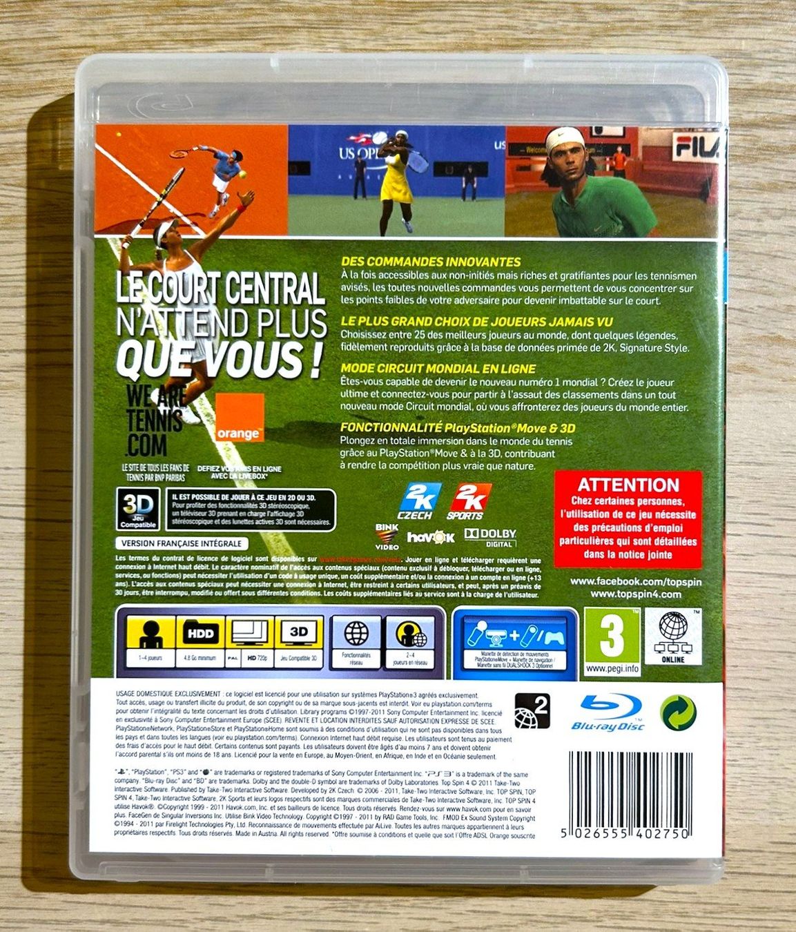 Sony Giochi: Top Spin 4 PS3 – Usato da St. Gallen venduto da Alpine.Arcade 1