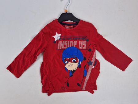 Miraculous Sweatshirt Rot für 4 Jährige