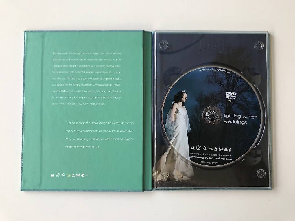 Tutti i DVDs: Tutorials - Wedding Photography Damian Lovegrove – Usato da Adliswil venduto da PetaParka 4