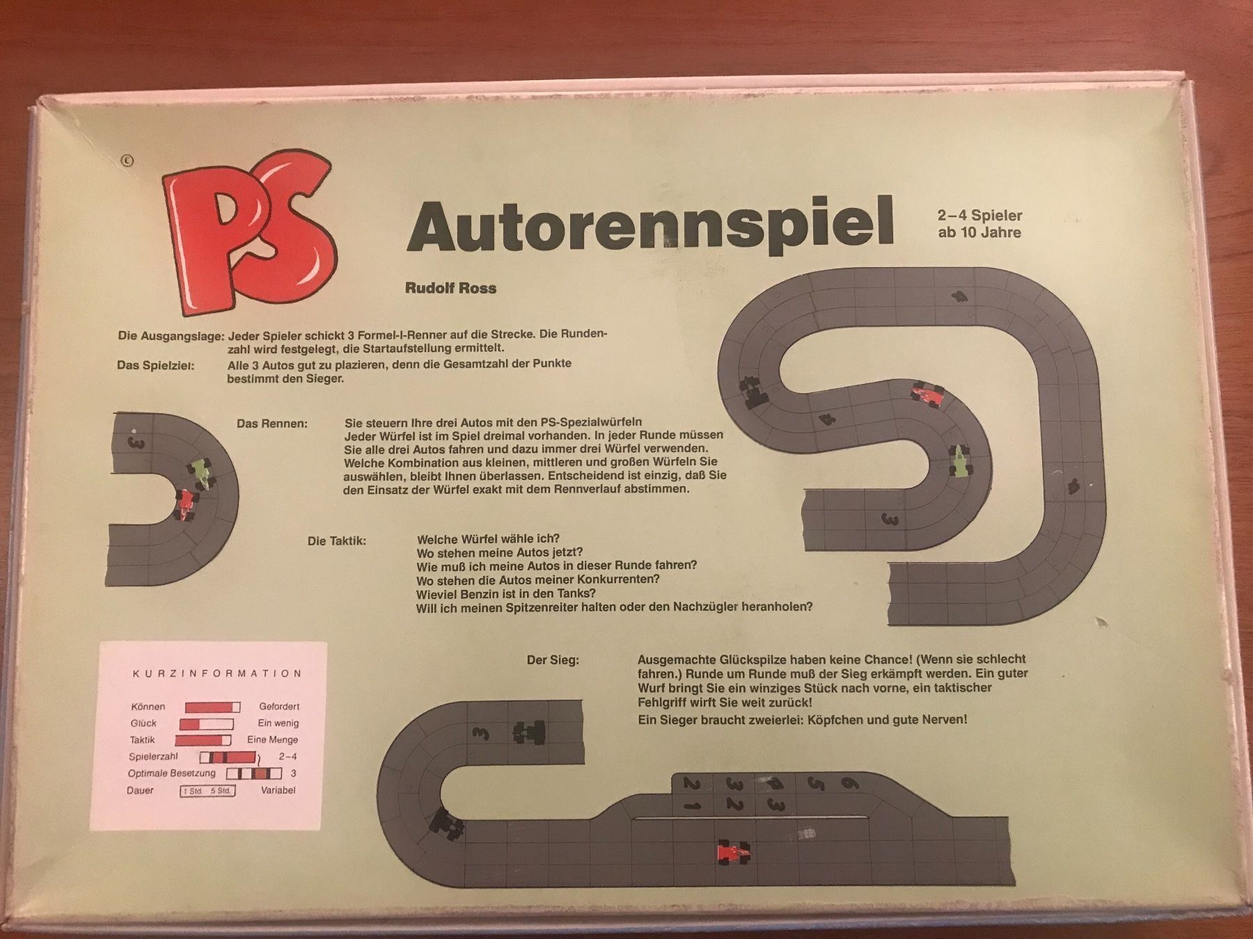 Giochi: PS - Autorennspiel – Usato da Bern venduto da Vineb 1