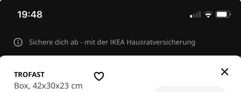 Casse di trasporto: 2 ikea tofast Kisten ROT – Usato da Ostermundigen venduto da des_t9vv 2