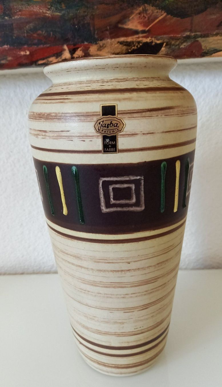 Vasi & Recipienti: Wunderschöne Jasba-Vase aus den 50-er – Usato da Wallisellen venduto da chanel007