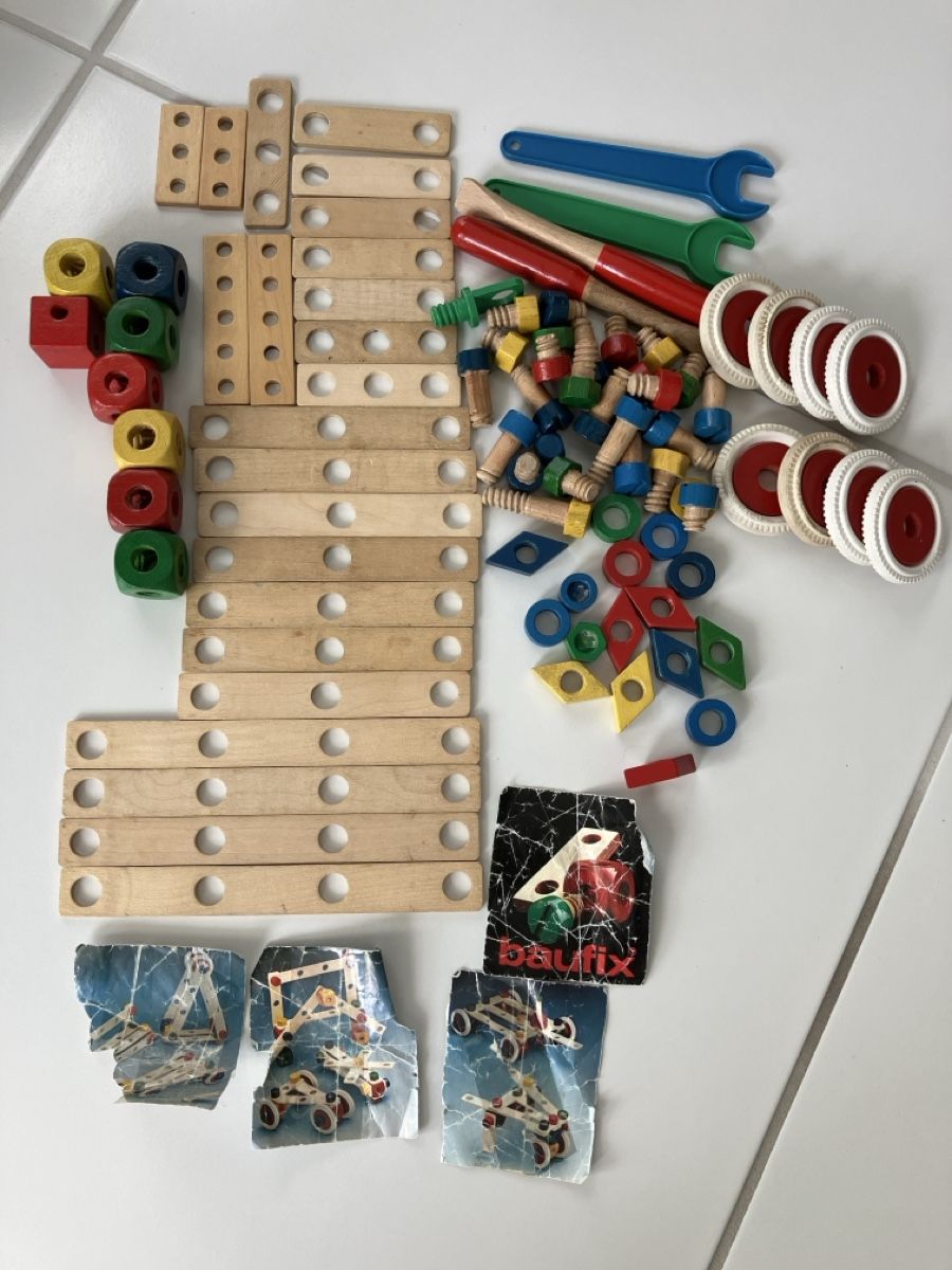 Jouets: Baufix Set, Holzspielzeug – D'occasion à Zürich par Birkhofer