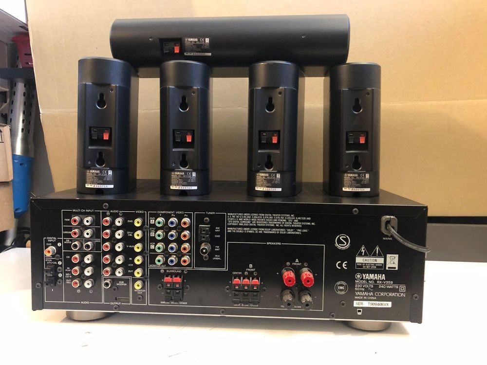 Yamaha AV Receiver RXV359 + Lautspreche Kaufen auf Ricardo