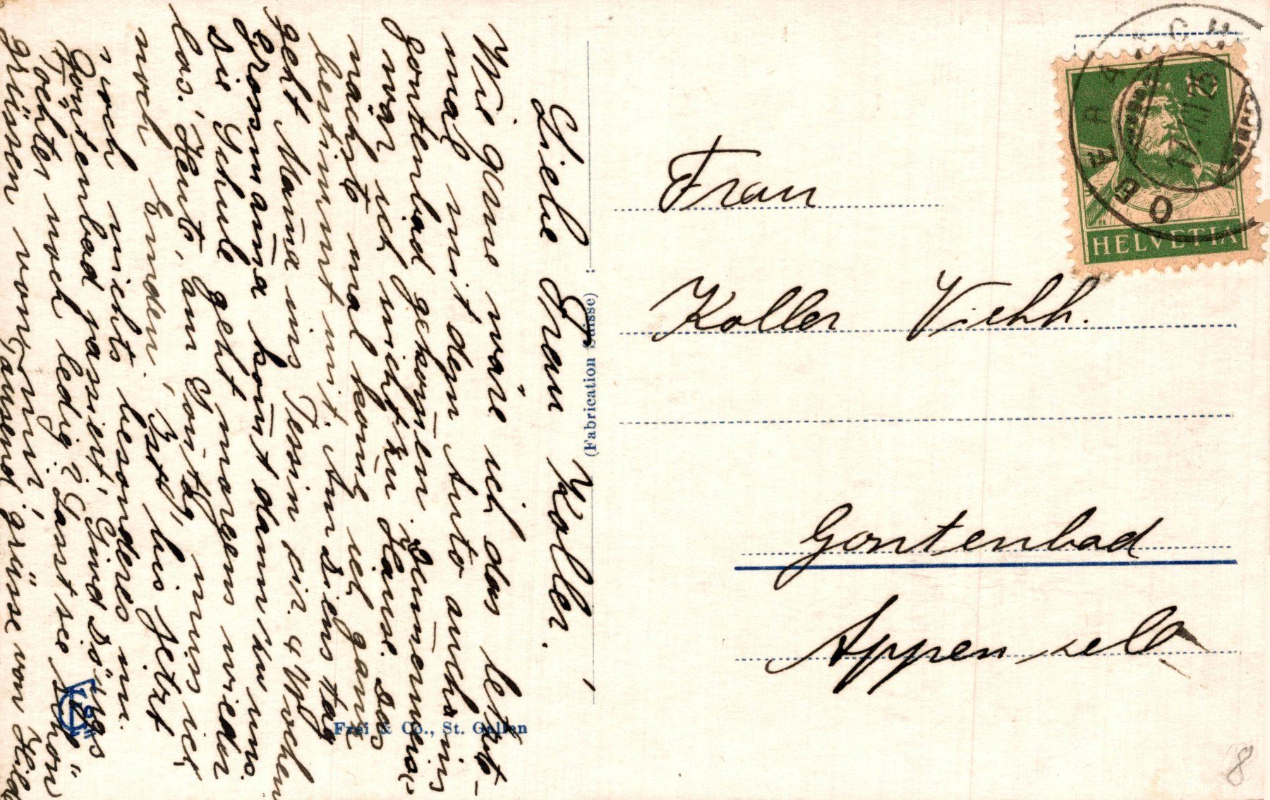 Cartoline postali: Amriswil, Marktplatz – Usato da Bronschhofen venduto da Astore 1