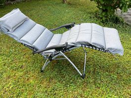 Relax Liegestuhl mit dicker Polsterung - sehr bequem TOPP