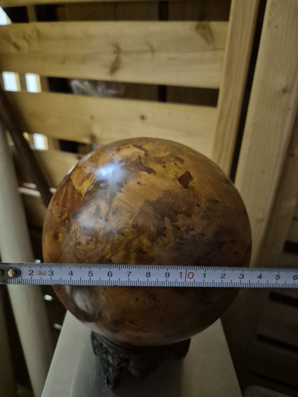 Alle Dekorationen: Holzkugel Unikat Kugel Holz – Gebraucht aus Russikon von eunicetungol 1