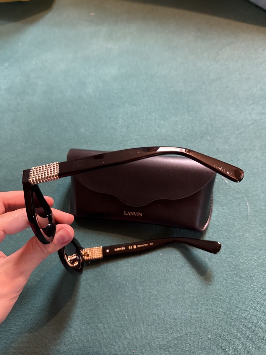 Lanvin Occhiali & Lenti: Lanvin Sonnenbrille, neu! Schwarz. – Nuovo (secondo la descrizione) da Pieterlen venduto da Ksenia3003 5