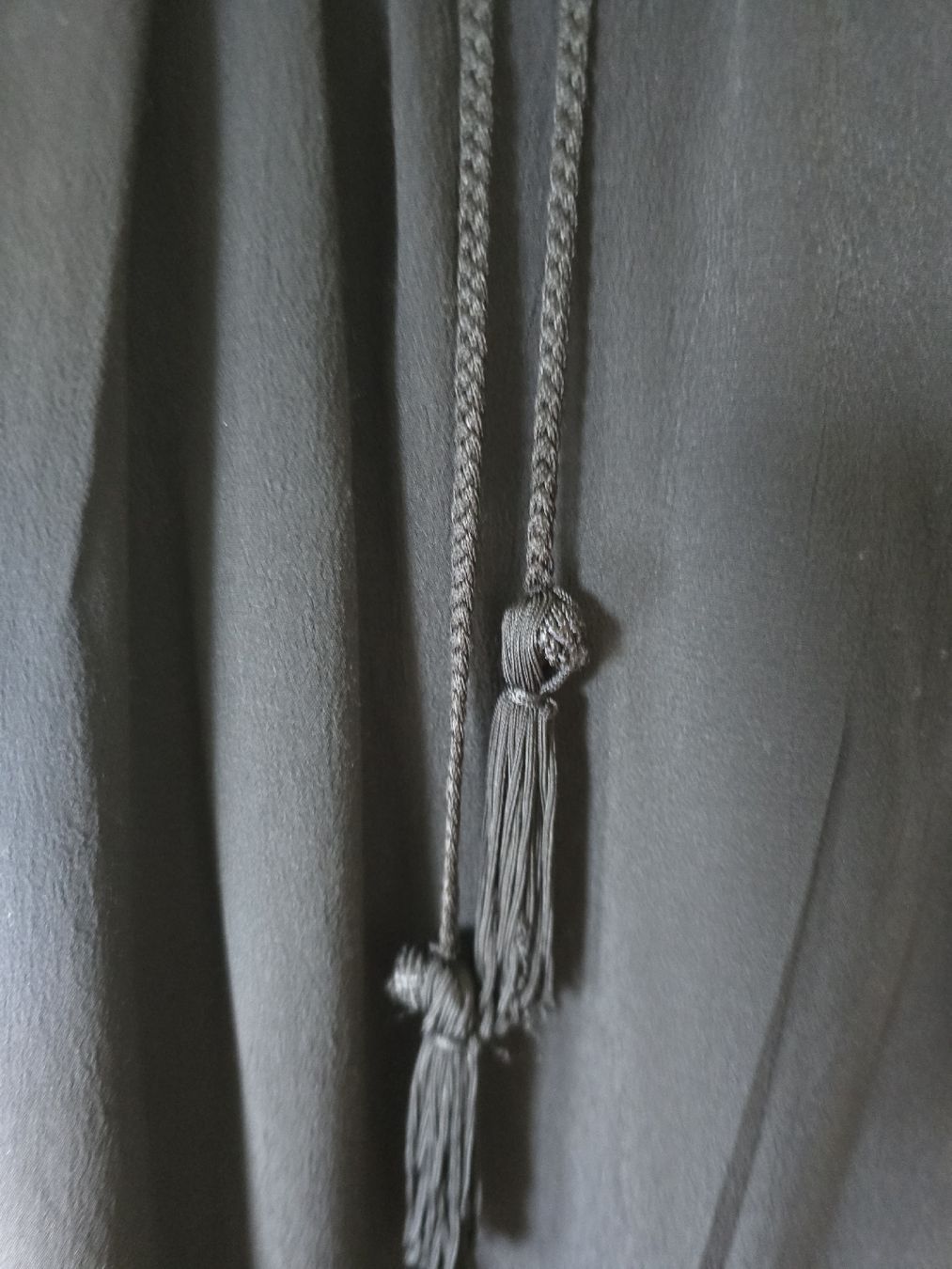 Vestiti: Schwarzes Magali Pascal Spitzenkleid mit Fransen, Grösse S – Usato da Tecknau venduto da Leni_SecondLove 3