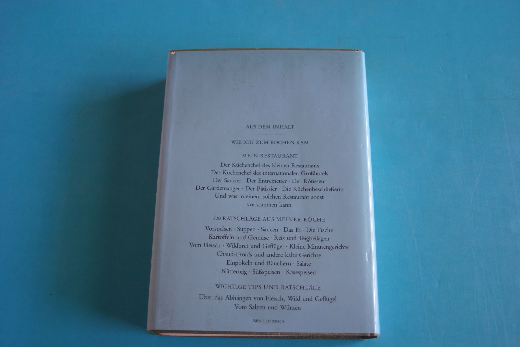 Libri: Meine Kunst in Küche und Restaurant – Usato da Winkel venduto da franzxaver60 1