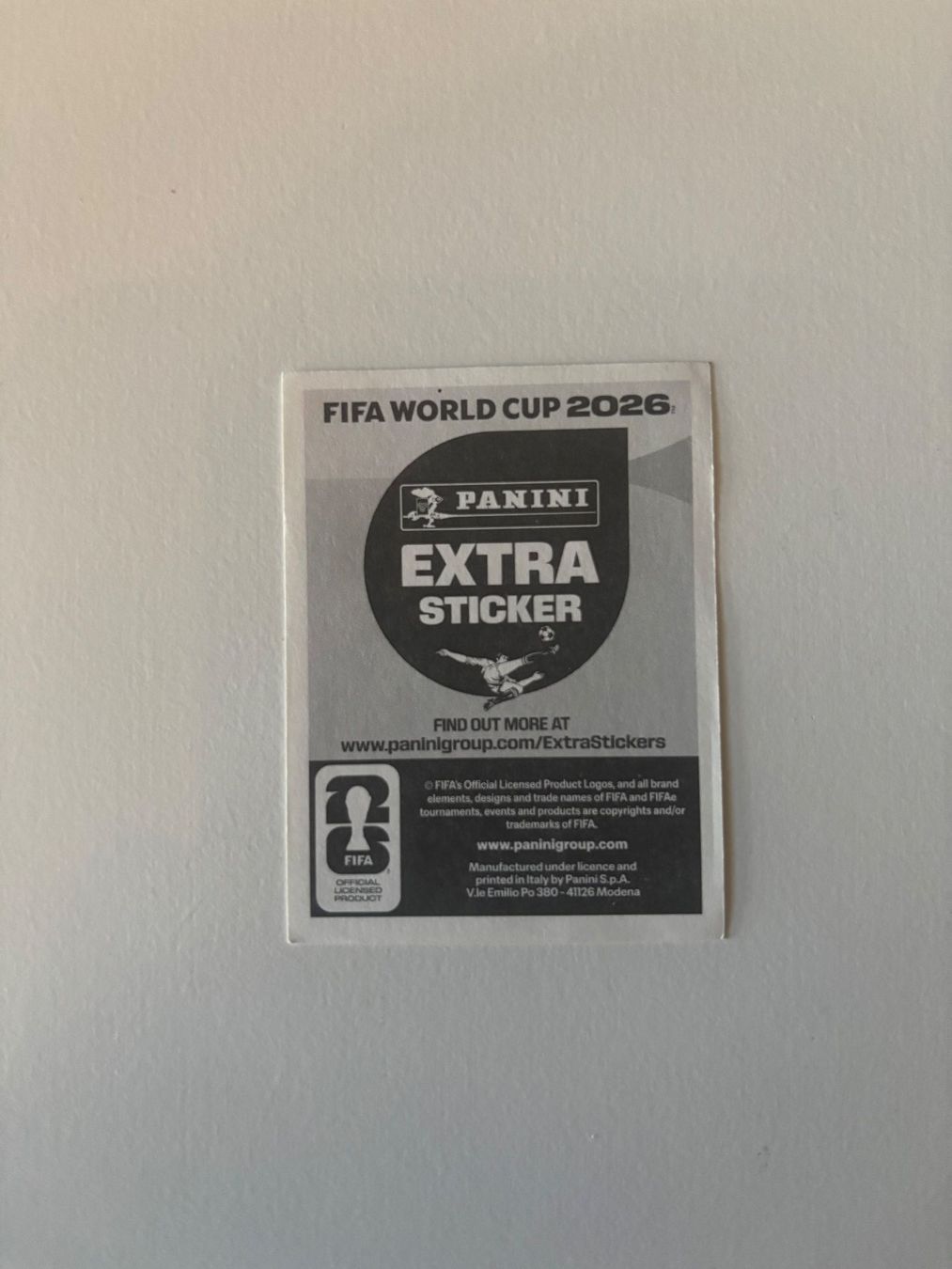 Panini Carte collezionabili: Panini 2026 Extra Sticker Heungmin Son. – Usato da Russikon venduto da ner_qjl9 1