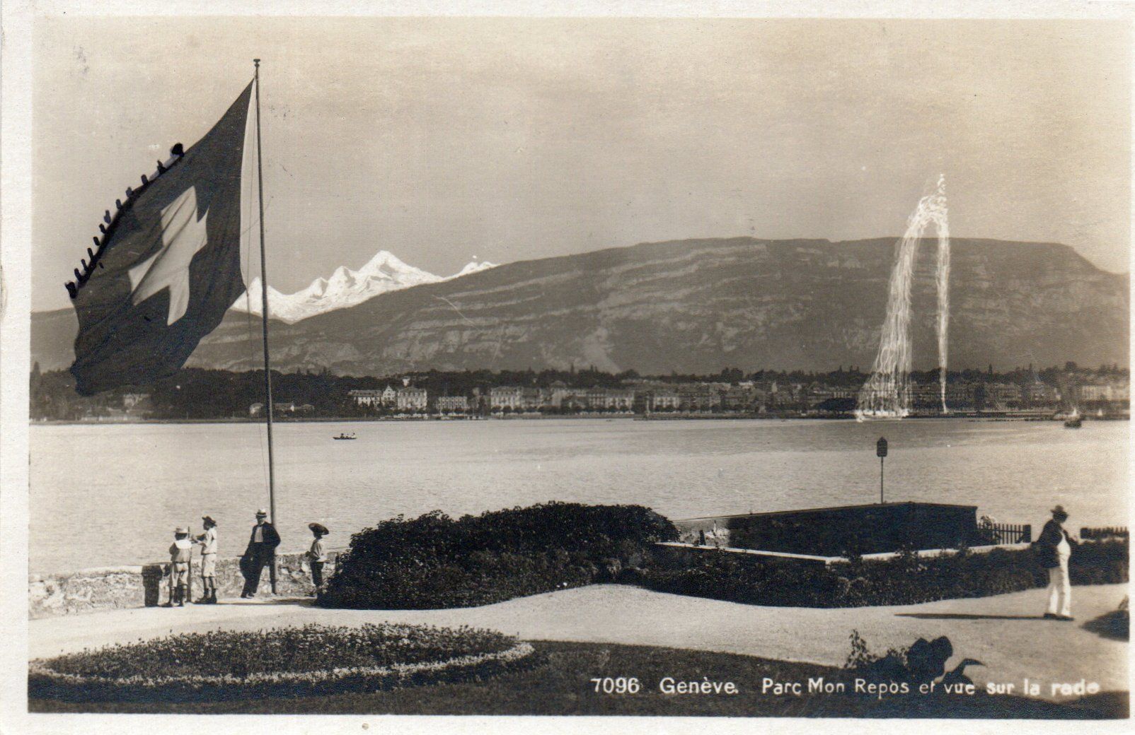 Cartoline postali: Genève - Parc Mon Repos – Usato da Melano venduto da pisonsdro
