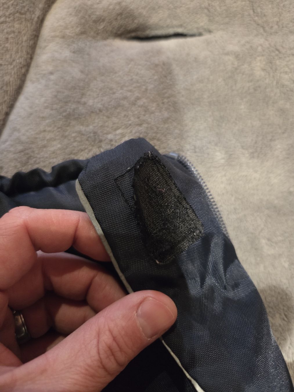 Sacchi a pelo: Fusssack Babycab dunkelblau – Usato da Aarberg venduto da chr_9v67 4