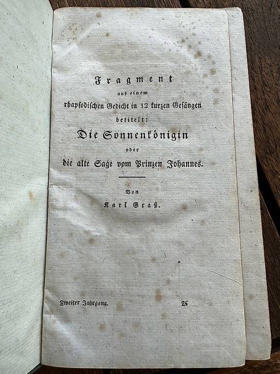 Livres: Antikes Buch Erheiterungen 1812/5. Hch. Zschokke – D'occasion à Weggis par urs_rj7p 2