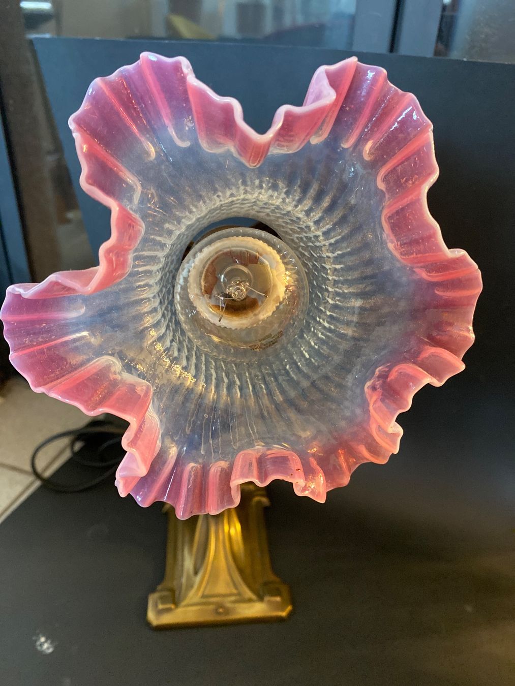 Lampade: Antik Jugendstil Tischlampe um 1900 – Usato da Sempach venduto da timesarechanging 5