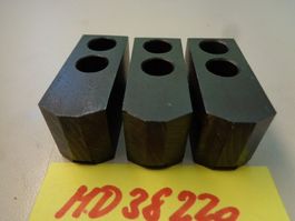Weiche Aufsetzbacken neu, 50x25x20mm