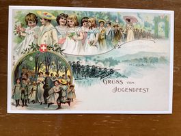 AK Zofingen. Gruss vom Jugendfest. Reprint