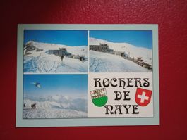 Rochers de Naye Waadt Skigebiet 1989