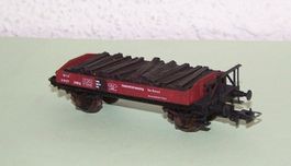 Ruco H0 BLS X9127 Transportwagen SW Dienst für Märklin, rar!