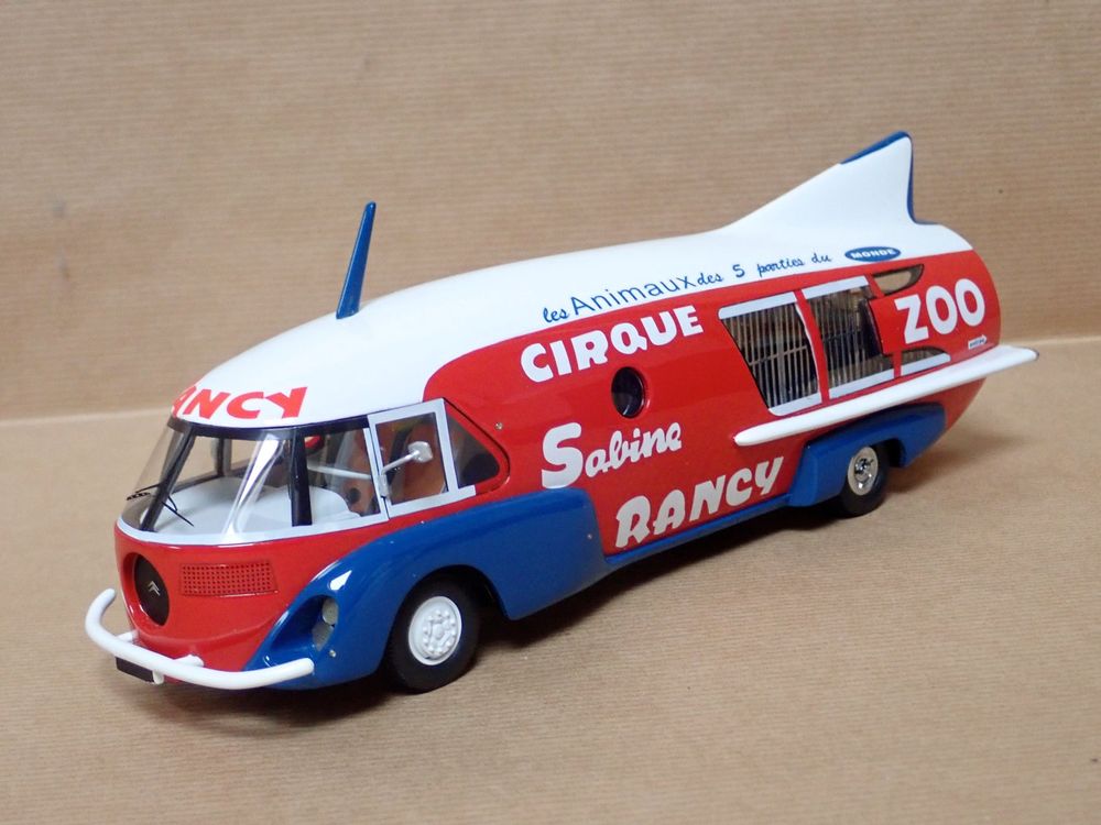 perfex - UNIC IZOARD SEMI REMORQUE MATERIEL CIRQUE SABINE RANCY 1/43