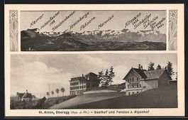 St. Anton /Oberegg, Gasthof und Pension 