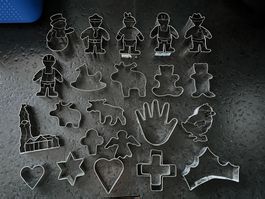 Ausstecher Guetzliformen Kekse backen Guetzli Küche basteln