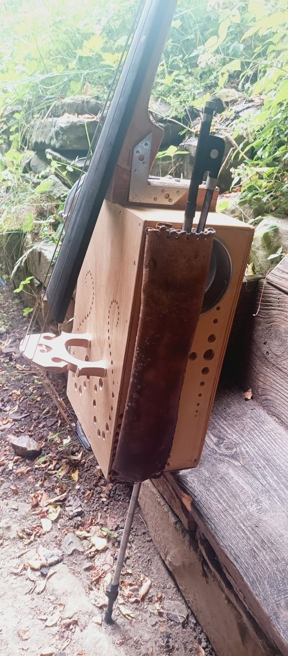 Strumenti musicali: Contrebasse artisanale – Usato da bonnefontaine venduto da sarchak 1