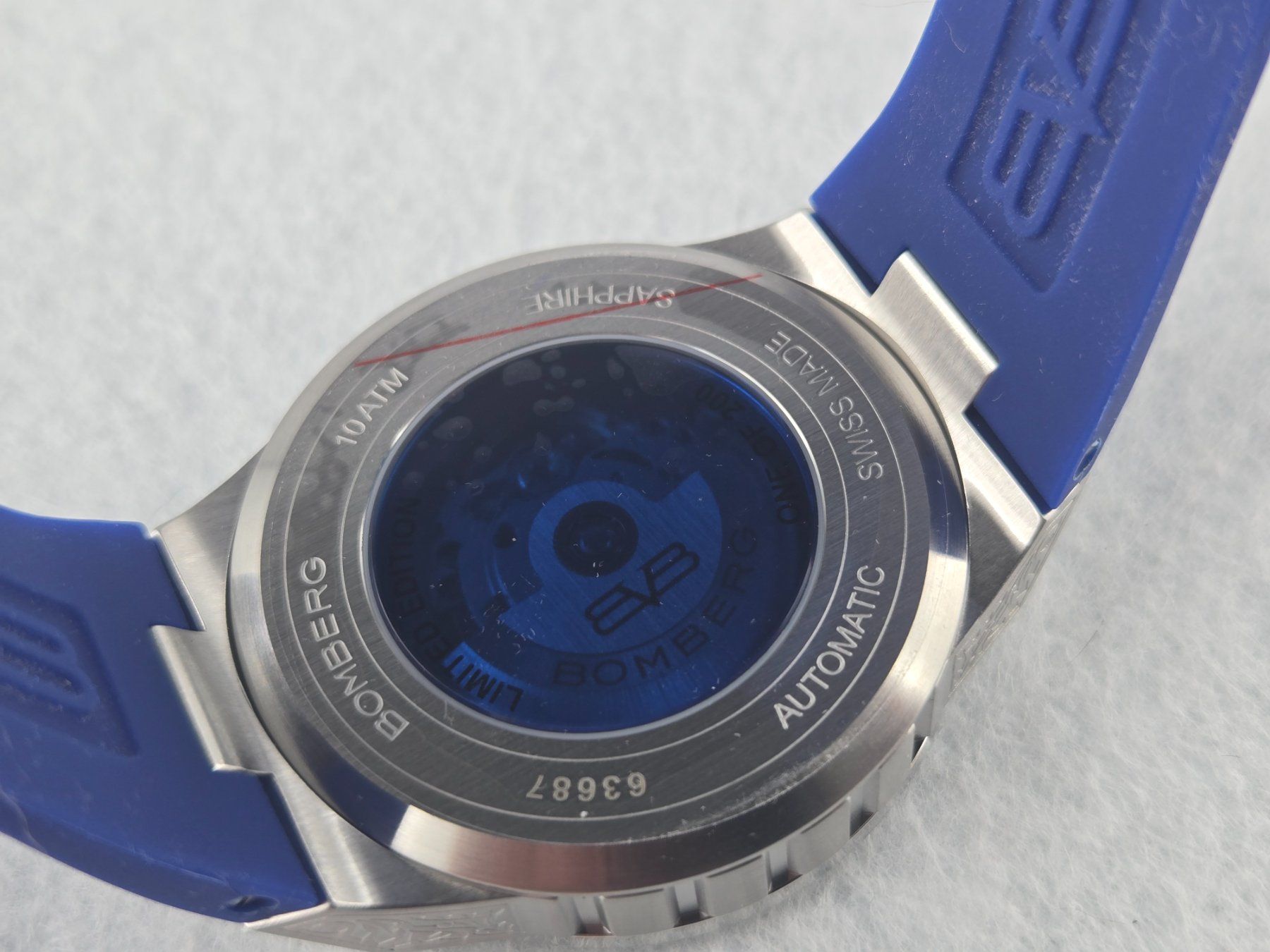 Bomberg Orologi: Bomberg Bolt-68 Neo Auto Metropolis Blue – Nuovo (secondo la descrizione) da Chabrey venduto da Horology 6
