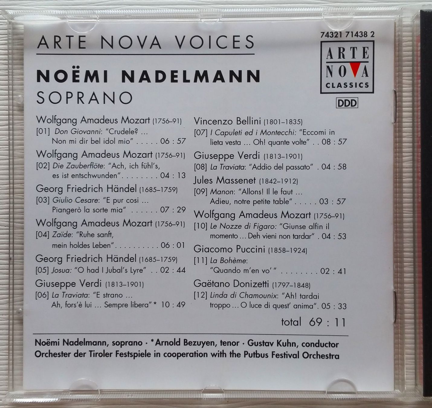 CDs: CD: Noemi Nadelmann, Soprano, signiert – D'occasion à Oberriet SG par Manick 1