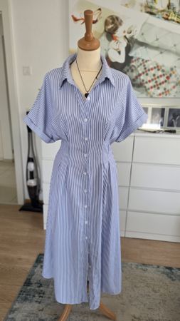 magnifique robe chemise T. L