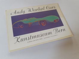 ANDY WARHOL - CARS - KUNSTMUSEUM BERN - 1990