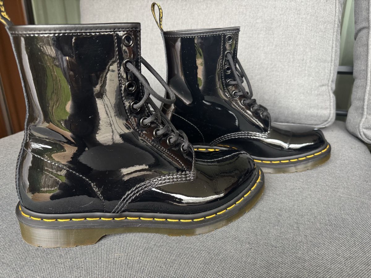 Damenschuhe: Dr.Martens, Lackstiefel – Neu (gemäss Beschreibung) aus Fällanden von Caramel7 1
