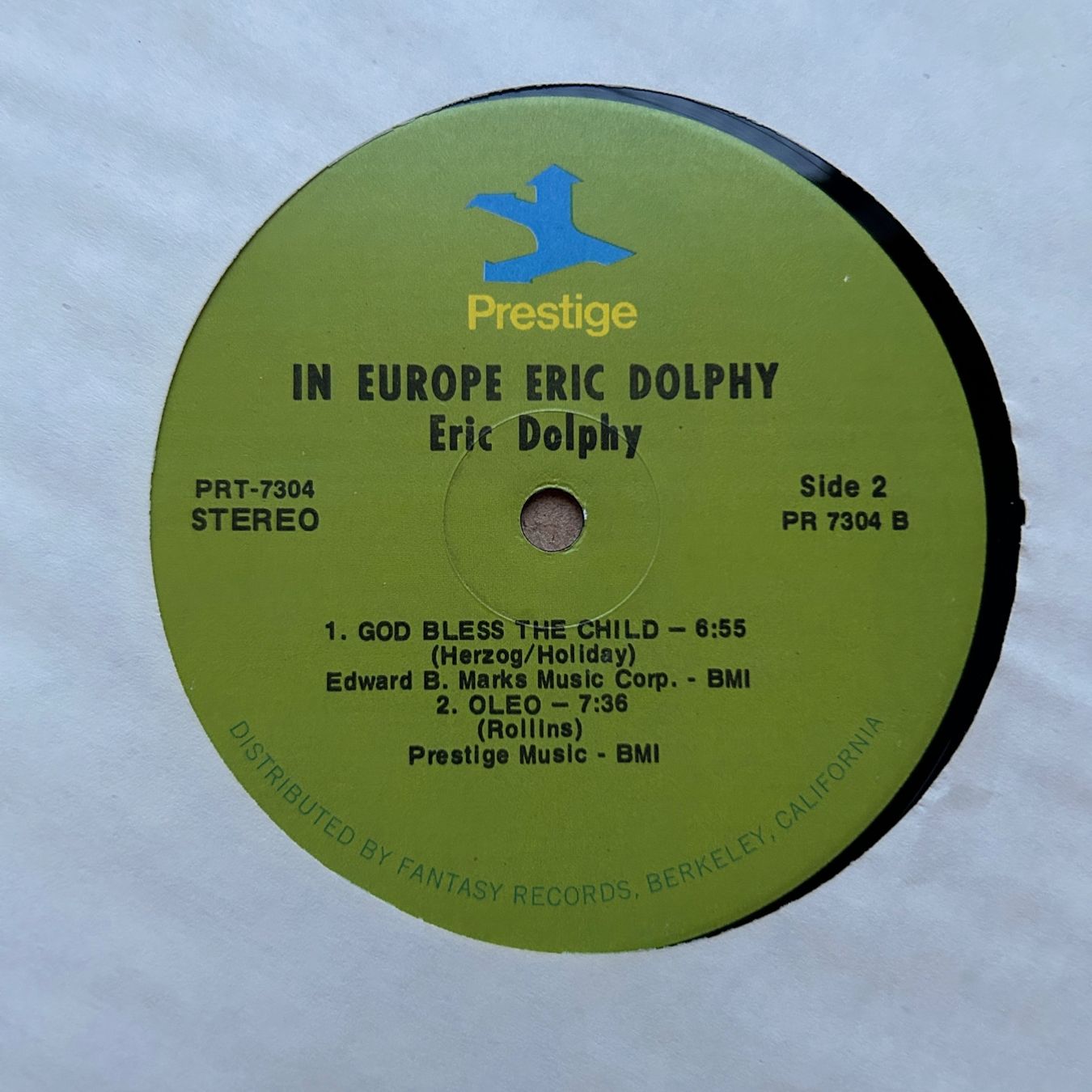 Dischi in vinile: Eric Dolphy In Europe Vol.1  LP – Usato da Lausanne venduto da Pask1 3