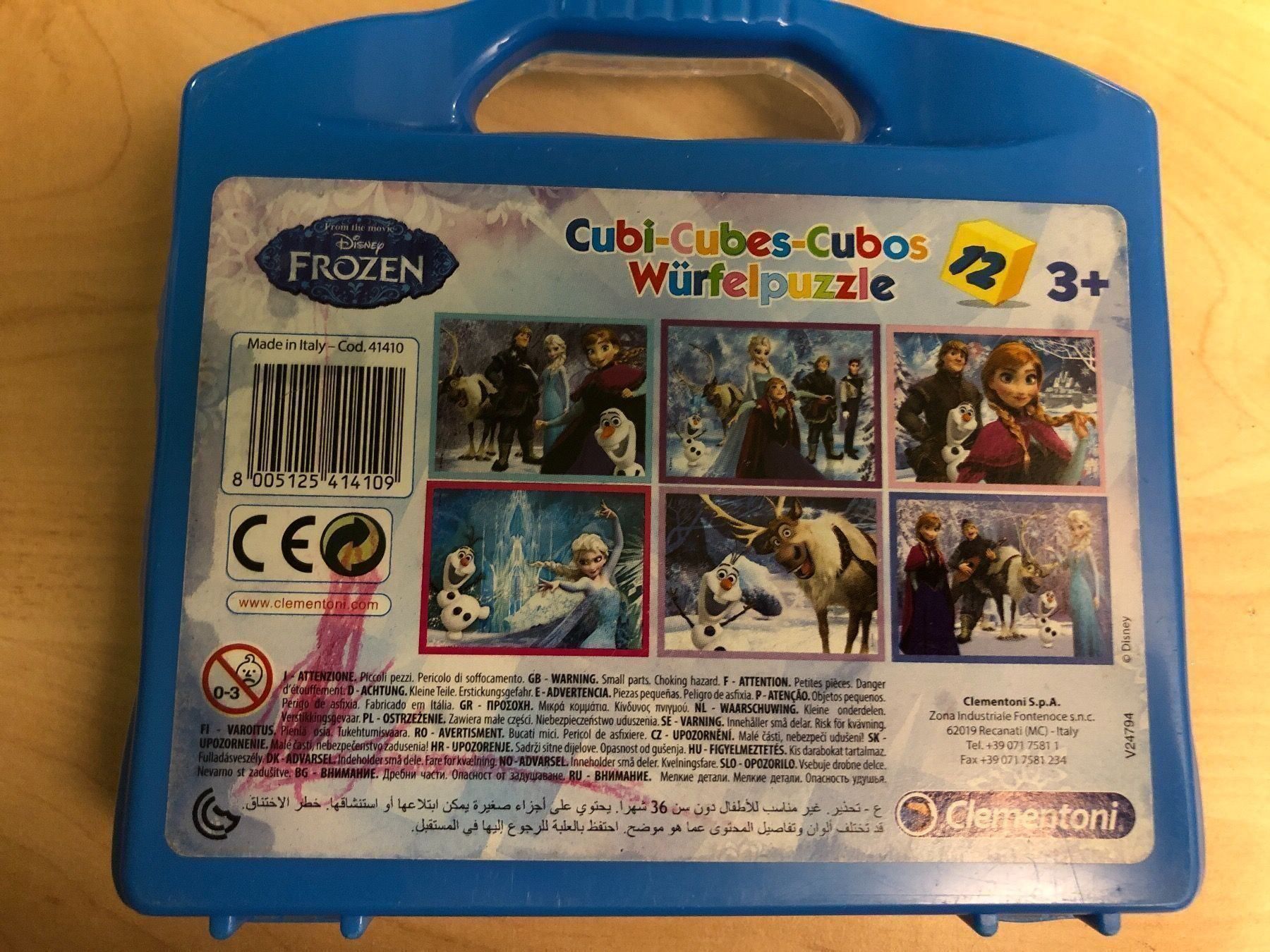 Disney Puzzles: Disney Frozen Würfelpuzzle – Gebraucht aus Obergerlafingen von cabo4 1