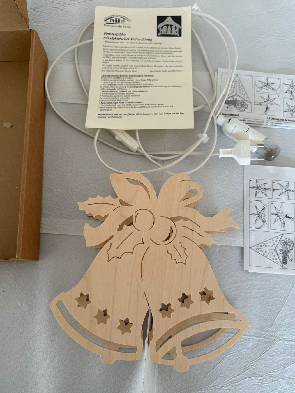 Tutte le decorazioni: Weinachts Deco Neu – Nuovo e nell'imballaggio originale da Illnau venduto da Holz-wuermli 1
